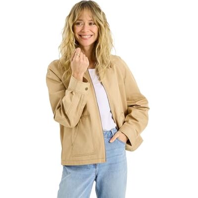 Grain de Malice Parka courte zippée femme - Publicité Grain de Malice Parka courte zippée femme - Publicité
