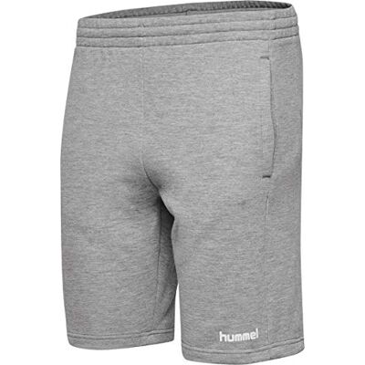 Hummel Bermuda HMLGO en coton pour femme Gris mélangé L - Publicité Hummel Bermuda HMLGO en coton pour femme Gris mélangé L - Publicité