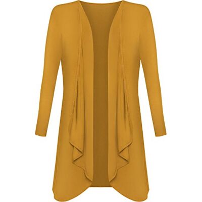 WearAll Grandes Tailles Longue Waterfall Cardigan Haut Hauts Femmes Grande Tailles 44-54 - Publicité WearAll Grandes Tailles Longue Waterfall Cardigan Haut Hauts Femmes Grande Tailles 44-54 - Publicité