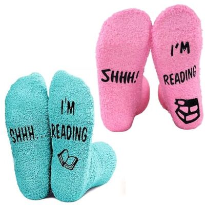 DUINIU 2 Paires De Chaussettes Tube Sur Le Thème Des Fans, Chaussettes À Motifs Littéraires, Chaussettes En Coton Décontractées Et Confortables, Adaptées À Un Usage Quotidien (Rose, Vert Lac). Publicité DUINIU 2 Paires De Chaussettes Tube Sur Le Thème Des Fans, Chaussettes À Motifs Littéraires, Chaussettes En Coton Décontractées Et Confortables, Adaptées À Un Usage Quotidien (Rose, Vert Lac). Publicité