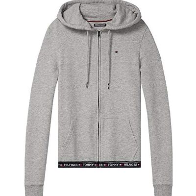 Tommy Hilfiger Femme Haut De Pyjama, Grey Heather, S - Publicité Tommy Hilfiger Femme Haut De Pyjama, Grey Heather, S - Publicité