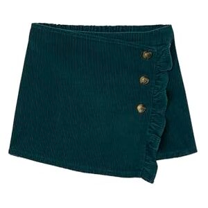 VERTBAUDET Jupe-Short Fille en Velours Effet Portefeuille Vert Anglais 9A - Publicité VERTBAUDET Jupe-Short Fille en Velours Effet Portefeuille Vert Anglais 9A - Publicité