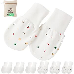 1 one enjoy Moufles pour bébé anti-rayures Moufles pour bébé de 0 à 6 mois Garçons et filles, blanc, 6-12 mois - Publicité 1 one enjoy Moufles pour bébé anti-rayures Moufles pour bébé de 0 à 6 mois Garçons et filles, blanc, 6-12 mois - Publicité