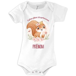 Planetee Body bébé garçon personnalisable mignon avec écureuil Cadeau vêtement de naissance personnalisé pour nouveau né fille et garçon ou anniversaire 18 mois - Publicité Planetee Body bébé garçon personnalisable mignon avec écureuil Cadeau vêtement de naissance personnalisé pour nouveau né fille et garçon ou anniversaire 18 mois - Publicité