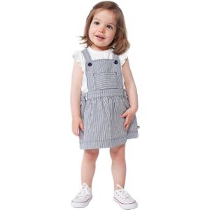 Petit Bateau A0CLH Robe Salopette Bleu/Blanc Bébé Fille 12 mois - Publicité Petit Bateau A0CLH Robe Salopette Bleu/Blanc Bébé Fille 12 mois - Publicité