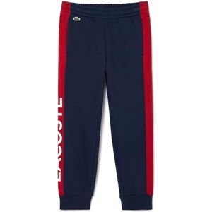 Lacoste Pantalon Survêtement enfa-XJ5327-00, Bleu Marine/Bordeaux, 14 Ans - Publicité