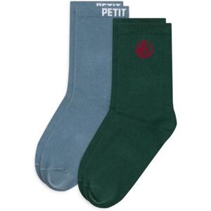 Petit Bateau 2 paires de chaussettes enfant en coton logo - Publicité Petit Bateau 2 paires de chaussettes enfant en coton logo - Publicité