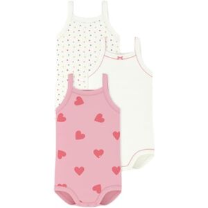 Petit Bateau Lot de bodies bretelles en coton bébé - Publicité Petit Bateau Lot de bodies bretelles en coton bébé - Publicité