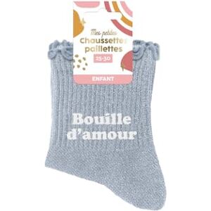 STC CHAUSSETTES PAILLETTES BOUILLE D' AMOUR, ENFANT TAILLE 25-30 - Publicité STC CHAUSSETTES PAILLETTES BOUILLE D' AMOUR, ENFANT TAILLE 25-30 - Publicité