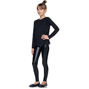 hi!mom Leggings en latex brillant pour fille Longueur totale Effet mouillé Pour enfants Similicuir Pantalon en latex pour filles de 2 à 13 ans, Noir , 3-4 ans - Publicité hi!mom Leggings en latex brillant pour fille Longueur totale Effet mouillé Pour enfants Similicuir Pantalon en latex pour filles de 2 à 13 ans, Noir , 3-4 ans - Publicité