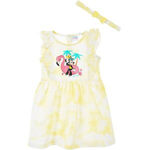 Disney Minnie Robe sans Manches Jaune Party in Hawai avec Bandeau Jaune 100% Coton Taille 6 Mois pour Bébé Fille - Publicité Disney Minnie Robe sans Manches Jaune Party in Hawai avec Bandeau Jaune 100% Coton Taille 6 Mois pour Bébé Fille - Publicité
