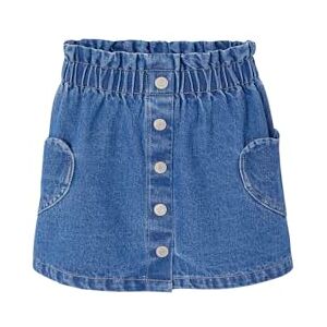 VERTBAUDET Jupe en Jean Fille Poches Coeur Denim Brut 10A - Publicité VERTBAUDET Jupe en Jean Fille Poches Coeur Denim Brut 10A - Publicité