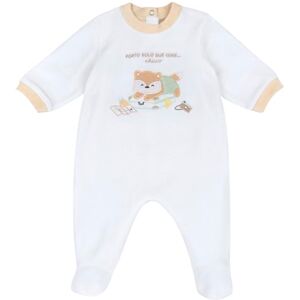 Chicco, Grenouillère Bébé Fille et Garçon en Douce Velours, avec Ouverture Pratique à l'Entrejambe, Idéale pour le Printemps, Vêtements Fille et Garçon, Designed in Italy - Publicité Chicco, Grenouillère Bébé Fille et Garçon en Douce Velours, avec Ouverture Pratique à l'Entrejambe, Idéale pour le Printemps, Vêtements Fille et Garçon, Designed in Italy - Publicité