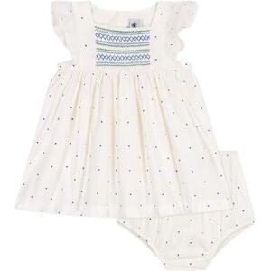 Petit Bateau A0CD5 Robe Manches Courtes et Bloomer Blanc/Multico Bébé Fille 18 Mois - Publicité Petit Bateau A0CD5 Robe Manches Courtes et Bloomer Blanc/Multico Bébé Fille 18 Mois - Publicité