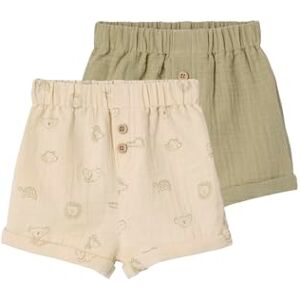 VERTBAUDET Lot de 2 Shorts Naissance Jungle Kaki 18M(81CM) - Publicité VERTBAUDET Lot de 2 Shorts Naissance Jungle Kaki 18M(81CM) - Publicité