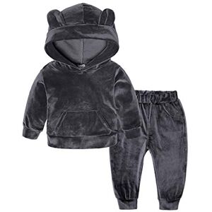 DAY8 Ensemble Fille DAY8 Ensemble Bébé Fille Automne Vêtement Enfant Fille 1-6 Ans Hiver Manche Longue a la Mode Sweat avec Capuche Sport Top Chemise Blouse Printemps + Pantalons (12-18 Mois, Gris) - Publicité DAY8 Ensemble Fille DAY8 Ensemble Bébé Fille Automne Vêtement Enfant Fille 1-6 Ans Hiver Manche Longue a la Mode Sweat avec Capuche Sport Top Chemise Blouse Printemps + Pantalons (12-18 Mois, Gris) - Publicité