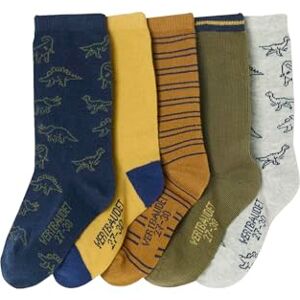 VERTBAUDET Pack de 5 chaussettes de dinosaures pour enfants - Publicité VERTBAUDET Pack de 5 chaussettes de dinosaures pour enfants - Publicité