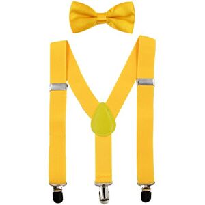HANERDUN Bretelles pour Enfants Nœud Papillon Ensembles Bretelles Ajustables en Y avec Variété Couleurs pour les Bébé de 1 à 10 Ans - Publicité HANERDUN Bretelles pour Enfants Nœud Papillon Ensembles Bretelles Ajustables en Y avec Variété Couleurs pour les Bébé de 1 à 10 Ans - Publicité