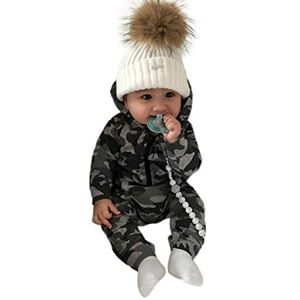 DAY8 Vêtement Bébé Garçon DAY8 Vêtement Bébé Naissance 0-18 Mois Bébé Hiver Combinaison Bébé Manche Longue Body Manteau Bébé à Capuche Barboteuses Grenouillères (80(3-6 Mois), Camouflage) - Publicité DAY8 Vêtement Bébé Garçon DAY8 Vêtement Bébé Naissance 0-18 Mois Bébé Hiver Combinaison Bébé Manche Longue Body Manteau Bébé à Capuche Barboteuses Grenouillères (80(3-6 Mois), Camouflage) - Publicité