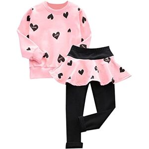 YASSON Ensembles Fille Jupe Legging Pull Combinaison Princesse Casual Confortable Respirant Motif Mignon Printemps Automne pour Bébé Enfant - Publicité YASSON Ensembles Fille Jupe Legging Pull Combinaison Princesse Casual Confortable Respirant Motif Mignon Printemps Automne pour Bébé Enfant - Publicité