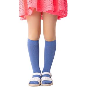 NOQ Enfants fille rayé genou-haut 100 DEN confortable doux chaud flexible chaussettes tout-petits décontracté mignon école uniforme robe sur-mollet une paire , Jeans 18/22 cm - Publicité NOQ Enfants fille rayé genou-haut 100 DEN confortable doux chaud flexible chaussettes tout-petits décontracté mignon école uniforme robe sur-mollet une paire , Jeans 18/22 cm - Publicité