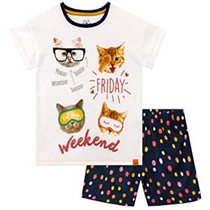Harry Bear Ensemble De Pyjamas Court Chat Fille Blanc 8-9 Ans - Publicité Harry Bear Ensemble De Pyjamas Court Chat Fille Blanc 8-9 Ans - Publicité