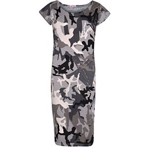 A2Z 4 Kids® Enfants Filles Top Camouflage Imprimer Charcoal Camo Midi Dress 9-10 - Publicité A2Z 4 Kids® Enfants Filles Top Camouflage Imprimer Charcoal Camo Midi Dress 9-10 - Publicité