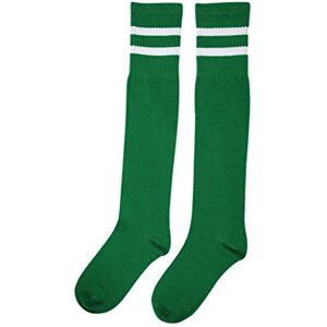 CHIC-Chaussettes de Football Enfant Genou Baseball Basketball Sport Bas Haut (Vert, Taille Unique) - Publicité