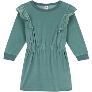 Petit Bateau Robe Manches Longues en Bouclette Velours Unie Enfant Fille, Vert Brut, 3 Ans - Publicité Petit Bateau Robe Manches Longues en Bouclette Velours Unie Enfant Fille, Vert Brut, 3 Ans - Publicité