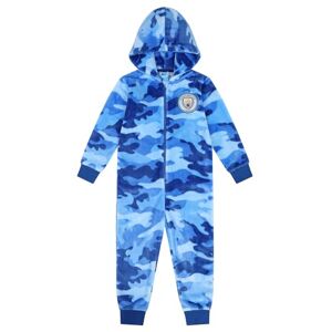 MANCHESTER CITY Grenouillère en polaire camouflage pour enfant, bleu, 5-6 ans - Publicité MANCHESTER CITY Grenouillère en polaire camouflage pour enfant, bleu, 5-6 ans - Publicité
