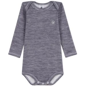 Petit Bateau Body Manches Longues Bébé En Laine Et Coton - Publicité Petit Bateau Body Manches Longues Bébé En Laine Et Coton - Publicité