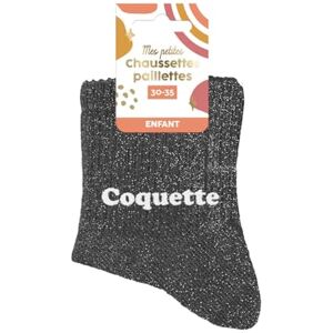 STC Chaussettes paillettes enfant coquette 6-10ans fille - Publicité STC Chaussettes paillettes enfant coquette 6-10ans fille - Publicité
