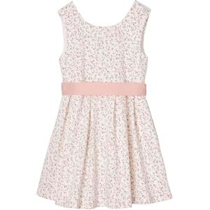 VERTBAUDET Robe de cérémonie Fille Motifs Fleurs Aquarelle à la Base Blanc imprimé 14A - Publicité VERTBAUDET Robe de cérémonie Fille Motifs Fleurs Aquarelle à la Base Blanc imprimé 14A - Publicité