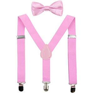 HANERDUN Bretelles pour Enfants Nœud Papillon Ensembles Bretelles Ajustables en Y avec Variété Couleurs pour les Bébé de 1 à 10 Ans - Publicité HANERDUN Bretelles pour Enfants Nœud Papillon Ensembles Bretelles Ajustables en Y avec Variété Couleurs pour les Bébé de 1 à 10 Ans - Publicité