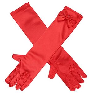 IBLUELOVER Satin Longs Fille de Mariage Mitaines Exquis Gant Enfant Bowknot Mignon Accessoires Robe Pour Soirée Partie Performance Cérémonie Wedding Cadeau de Noël Halloween - Publicité IBLUELOVER Satin Longs Fille de Mariage Mitaines Exquis Gant Enfant Bowknot Mignon Accessoires Robe Pour Soirée Partie Performance Cérémonie Wedding Cadeau de Noël Halloween - Publicité