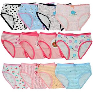 Kidear Série Enfants Culotte 12 Pièces Sous-Vêtements en Coton Doux pour Tout-Petit, Âgés de 2 à 10 Ans (2-4 Ans, Style1) - Publicité Kidear Série Enfants Culotte 12 Pièces Sous-Vêtements en Coton Doux pour Tout-Petit, Âgés de 2 à 10 Ans (2-4 Ans, Style1) - Publicité