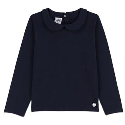 Petit Bateau Tee-Shirt Manches Longues Fille, Bleu Smoking, 4 Ans - Publicité Petit Bateau Tee-Shirt Manches Longues Fille, Bleu Smoking, 4 Ans - Publicité