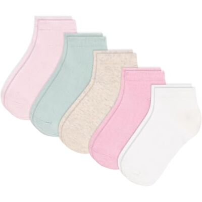 Petit Bateau 5 paires de chaussettes enfant en coton unies - Publicité Petit Bateau 5 paires de chaussettes enfant en coton unies - Publicité
