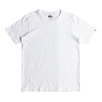 T-shirt Blanc Quiksilver Basic - T-shirt - Publicité T-shirt Blanc Quiksilver Basic - T-shirt - Publicité