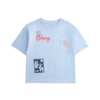 Marks & Spencer T-Shirt Pur Coton à Motif Bluey™ (du 2 au 8 Ans) - Publicité Marks & Spencer T-Shirt Pur Coton à Motif Bluey™ (du 2 au 8 Ans) - Publicité