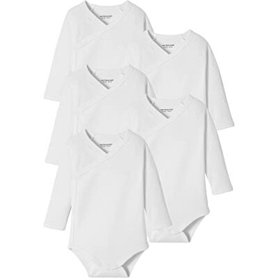 VERTBAUDET Lot de 5 Bodies Bébé Manches Longues - Publicité VERTBAUDET Lot de 5 Bodies Bébé Manches Longues - Publicité