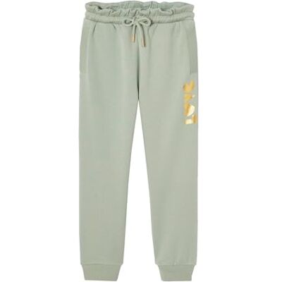 VERTBAUDET Jogging Fille Molleton Motif Love Irisé Vert Sauge 10A - Publicité VERTBAUDET Jogging Fille Molleton Motif Love Irisé Vert Sauge 10A - Publicité