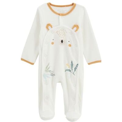 Petit Béguin Pyjama bébé en velours ouverture pont Mini Rêve - Publicité Petit Béguin Pyjama bébé en velours ouverture pont Mini Rêve - Publicité