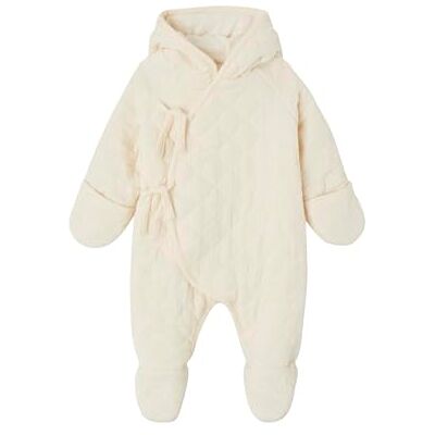 VERTBAUDET Combipilote Bébé Mixte en Gaze de Coton À Capuche - Publicité VERTBAUDET Combipilote Bébé Mixte en Gaze de Coton À Capuche - Publicité