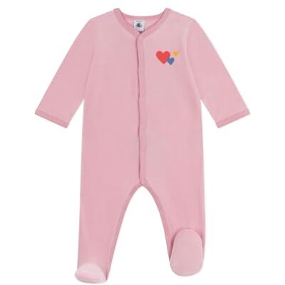 Petit Bateau Pyjama bébé en Velours uni - Publicité Petit Bateau Pyjama bébé en Velours uni - Publicité