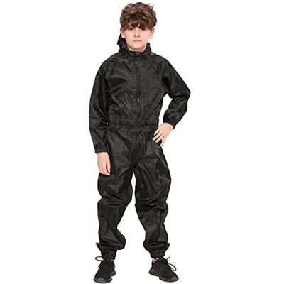 A2Z 4 Kids Filles Garçons Imperméable Enfants Mode Flaque Costume Tout En Un Imperméabiliser Salopette À Capuche Rainsuit 642 Black 11-12 - Publicité A2Z 4 Kids Filles Garçons Imperméable Enfants Mode Flaque Costume Tout En Un Imperméabiliser Salopette À Capuche Rainsuit 642 Black 11-12 - Publicité