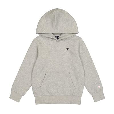 Champion Legacy Champion Basics B Ultralight Powerblend Fleece, Sweat à Capuche Garçon, Grigio Melange Chiaro, - Publicité Champion Legacy Champion Basics B Ultralight Powerblend Fleece, Sweat à Capuche Garçon, Grigio Melange Chiaro, - Publicité