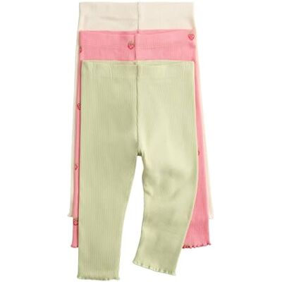 Marks & Spencer Lot de 3 Leggings en Coton côtelé (Jusqu’au 3 Ans) 9-12 Mois - Publicité Marks & Spencer Lot de 3 Leggings en Coton côtelé (Jusqu’au 3 Ans) 9-12 Mois - Publicité