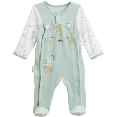 Petit Béguin Pyjama bébé en velours ouverture pont Kenya - Publicité Petit Béguin Pyjama bébé en velours ouverture pont Kenya - Publicité