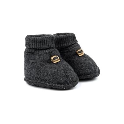 Mikk-Line Chaussons en laine d'agneau pour bébé Chaussons chauds en laine mérinos Chaussons douillets en laine mérinos 84 % laine et 16 % polyester Pour garçons et filles, Anthracite, 18-24 - Publicité Mikk-Line Chaussons en laine d'agneau pour bébé Chaussons chauds en laine mérinos Chaussons douillets en laine mérinos 84 % laine et 16 % polyester Pour garçons et filles, Anthracite, 18-24 - Publicité